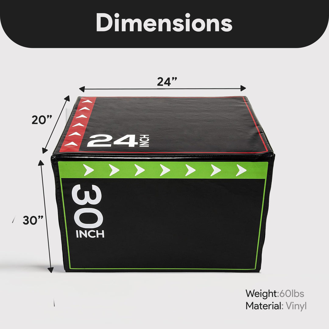 Plyometric Jump Box for Strength, Power &amp; Agility Training | DreamChaserHQ