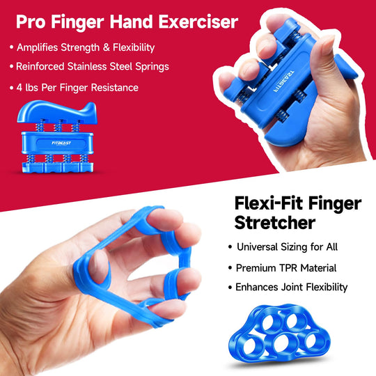 FitBeast hand grip strengthener versatility for strength training, rehabilitation, and stress relief, making it a great fitness accessory.