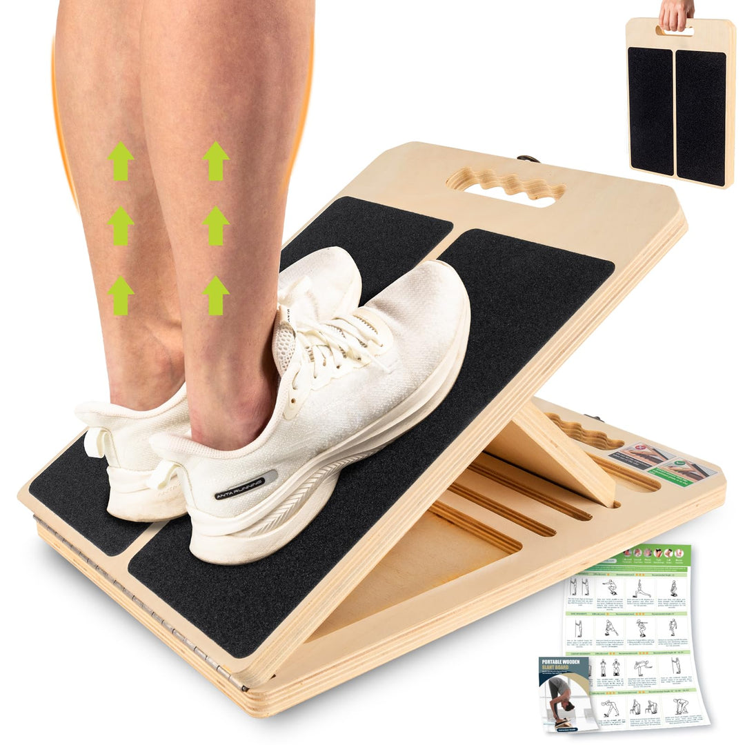 Slant Board for Calf Stretching &amp; Ankle Mobility | DreamChaserHQ