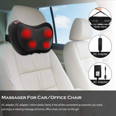 Relax and Unwind - Enjoy soothing relaxation with the Papillon massage pillow with heat.