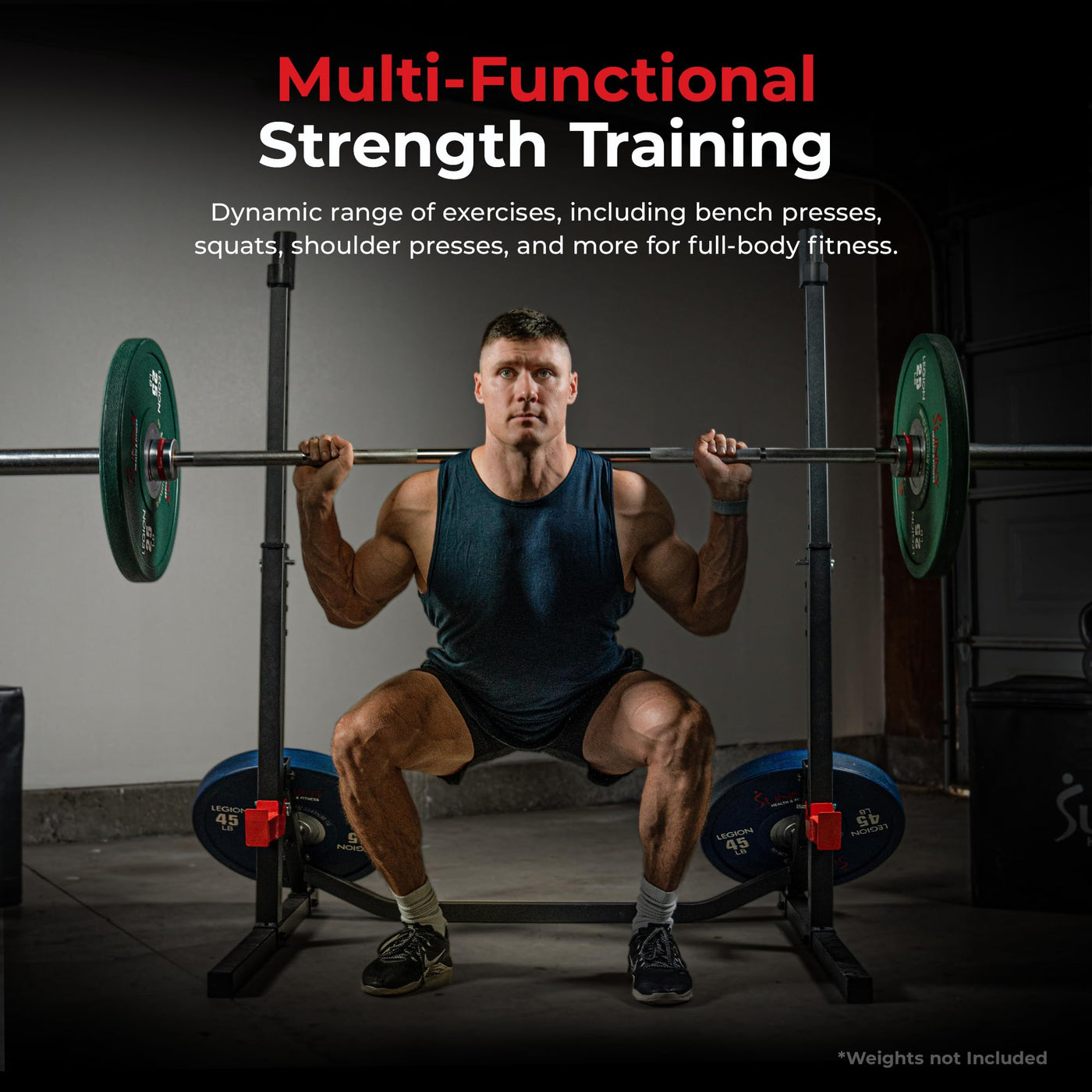Sunny Health & Fitness Multifunctional All in One Pully Cable Home Gym – Complete Functional Trainer Compact Workout System SF-HG92401 - Dreamchaser Headquarters