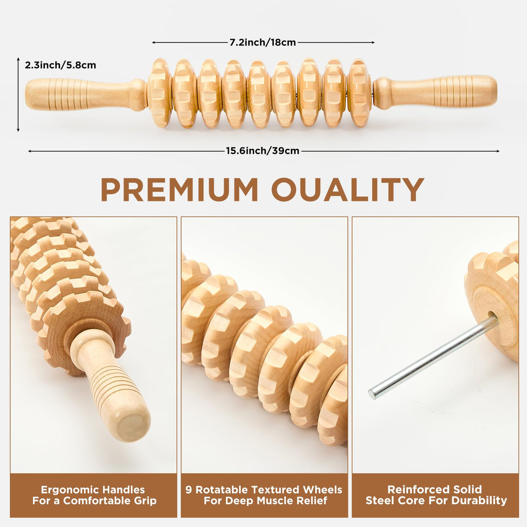 Muscle Roller Stick for Deep Tissue Recovery &amp; Fascia Release | DreamChaserHQ