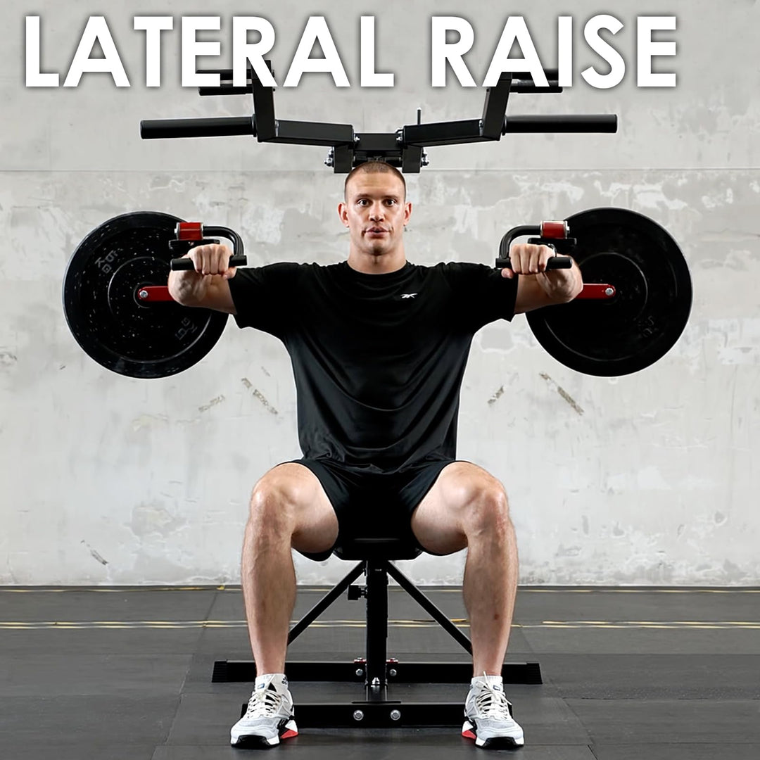 Shoulder Press &amp; Lateral Raise Machine for Upper Body Strength | DreamChaserHQ