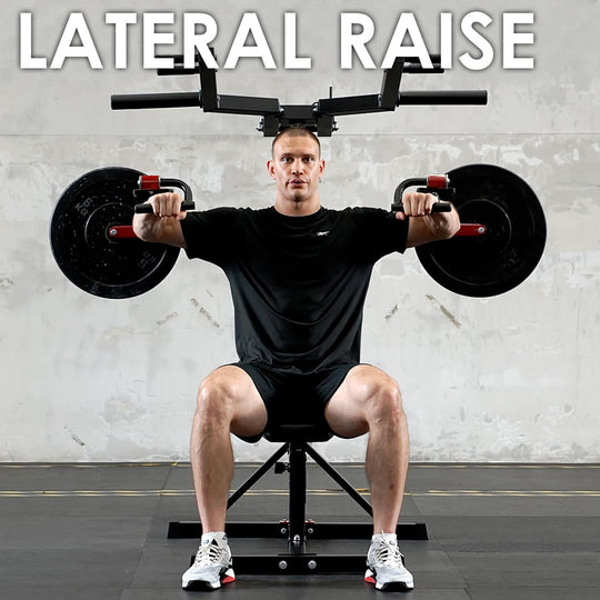 Shoulder Press &amp; Lateral Raise Machine for Upper Body Strength | DreamChaserHQ