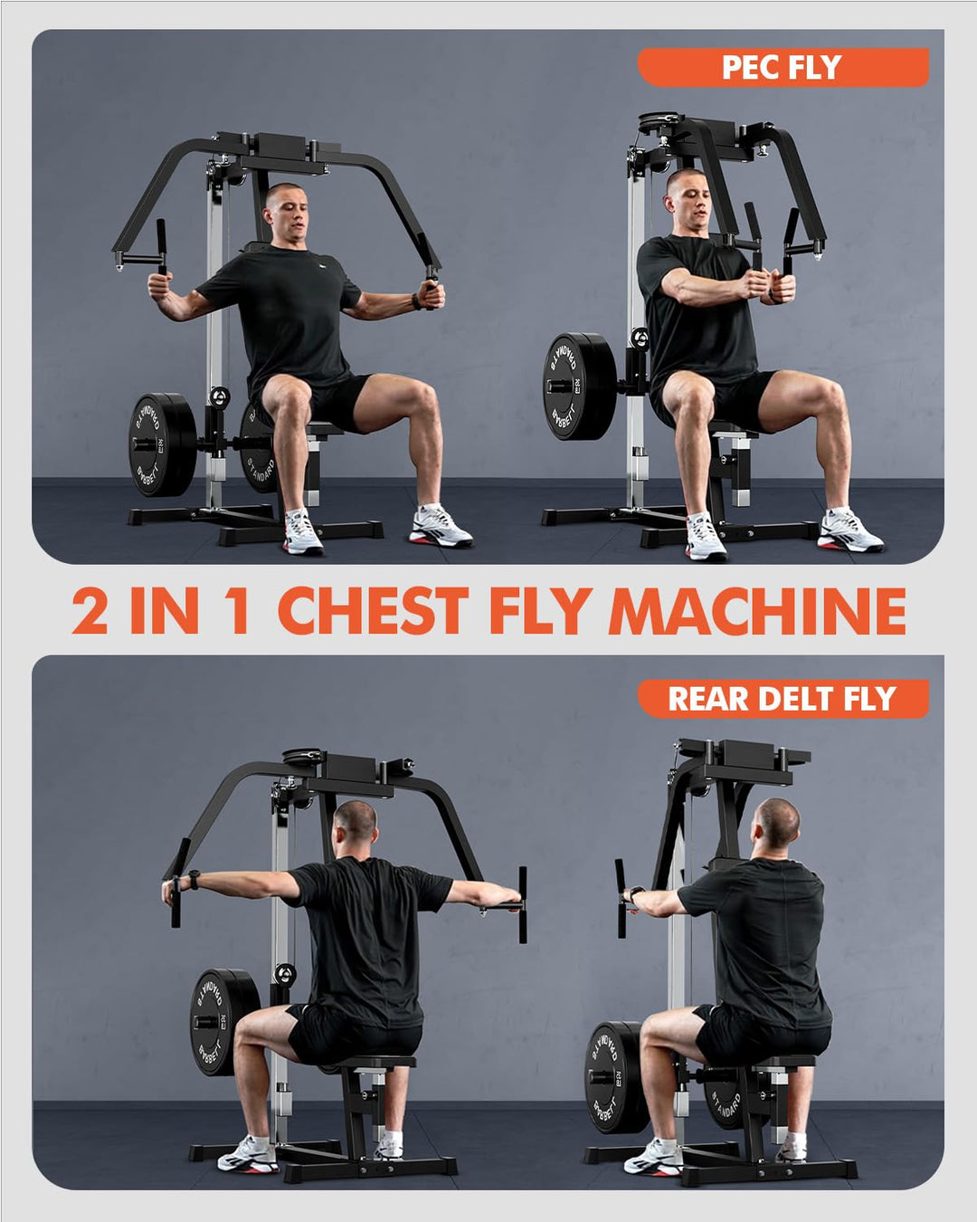 Chest Fly &amp; Reverse Delt Machine for Upper Body Strength | DreamChaserHQ