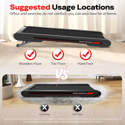 Portable Treadmill For Home, 3 In 1 Under Desk Walking Pad, 2.5HP Quiet Motor With APP Control - Dreamchaser Headquarters