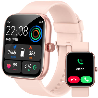 Smart Watch for Women Men, Smartwatch for iPhone & Android Bluetooth (Answer/Call) Built-in Alexa, 1.91" HD Fitness Tracker with 105+ Sport Modes, IP68 Waterproof, Sleep/Heart Rate/SpO2/Stress Monitor - Dreamchaser Headquarters
