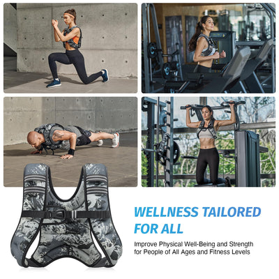 ZELUS Weighted Vest user experience - A user enjoying the comfort of the weighted workout vest during their fitness journey.
