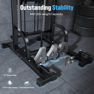 Engaging workout sessions utilizing the Sportsroyals Power Tower’s pull up bar for home gym routines.
