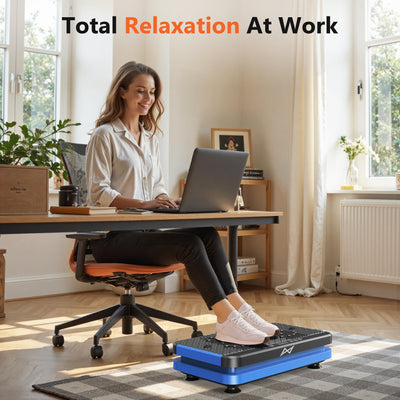 AXV Vibration Plate emphasizing its benefits: effective weight loss vibrating platform for muscle engagement.