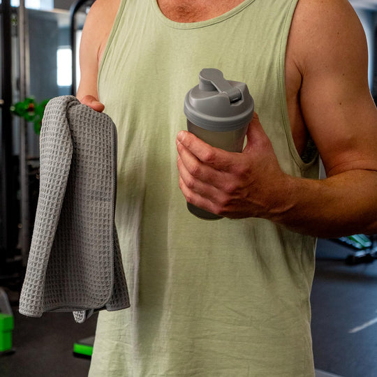 Eco-friendly S&amp;T INC. Microfiber Gym Towels, great for all types of workouts.