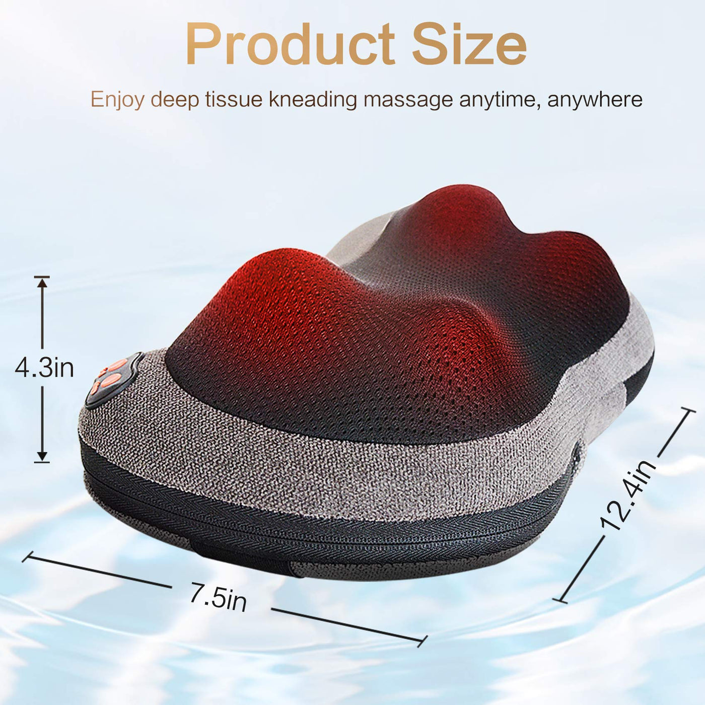 Perfect Gift Choice - Papillon massage pillow with heat makes an ideal present for any occasion.