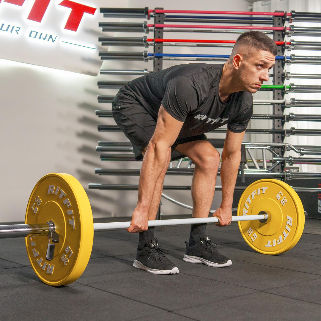 Olympic Weight Bar for Home Gym Strength Training | DreamChaserHQ