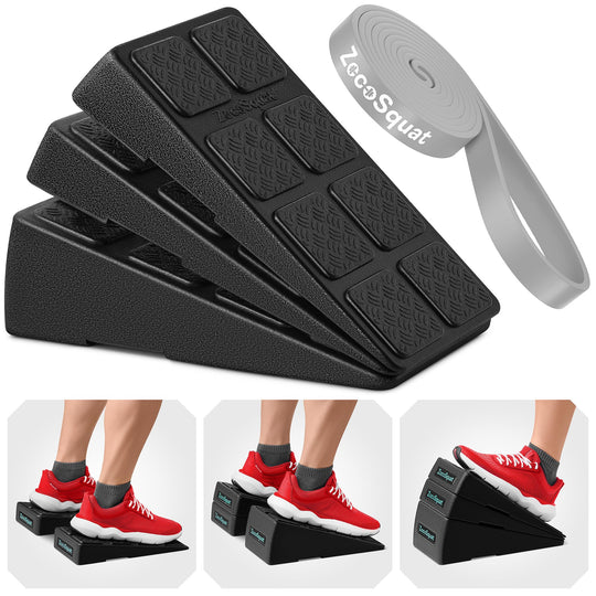 Squat Wedge Set for Improved Mobility &amp; Deeper Squats | DreamChaserHQ
