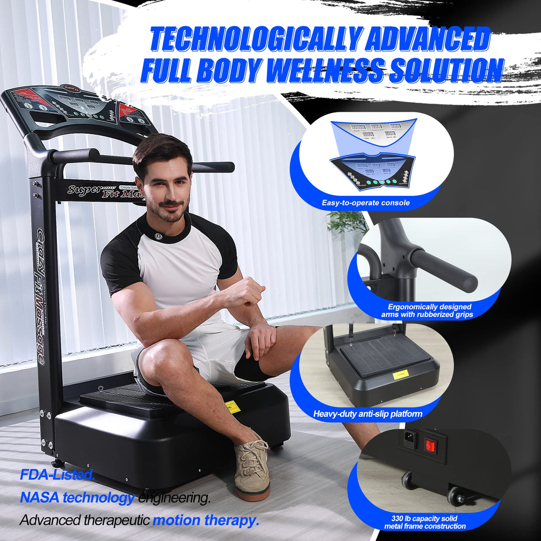 Vibration Platform for Full Body Recovery &amp; Circulation | DreamChaserHQ
