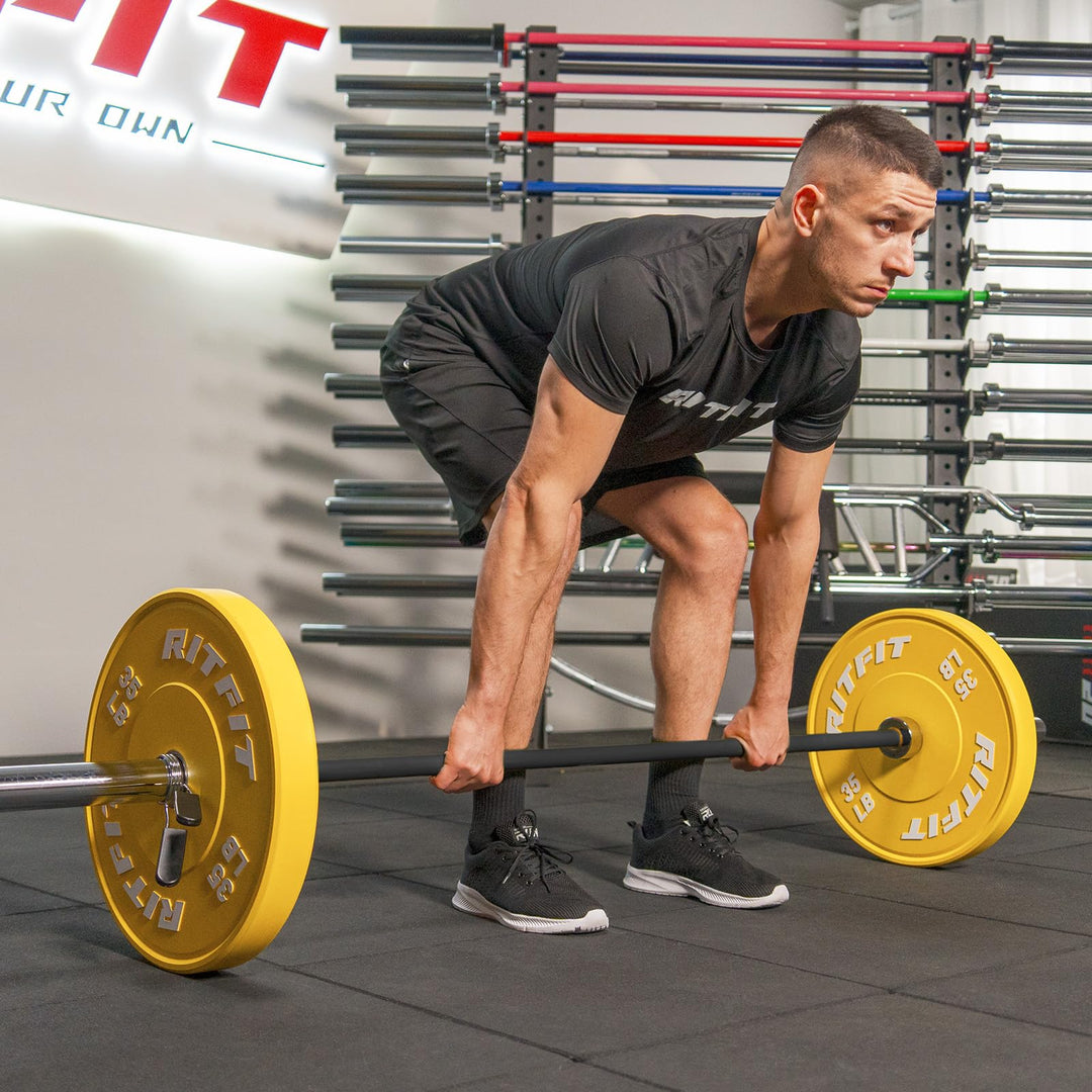Olympic Weight Bar for Home Gym Strength Training | DreamChaserHQ