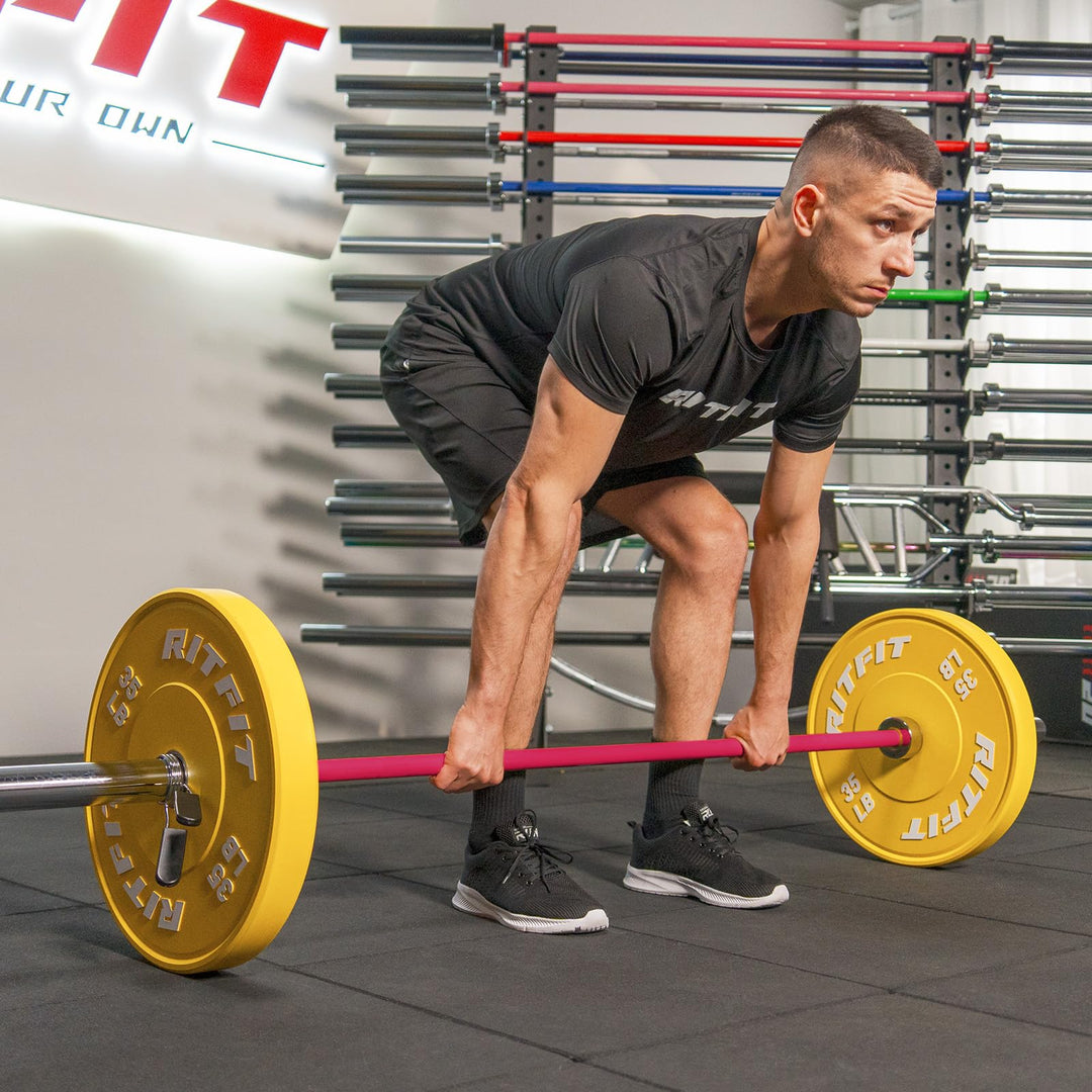 Olympic Weight Bar for Home Gym Strength Training | DreamChaserHQ