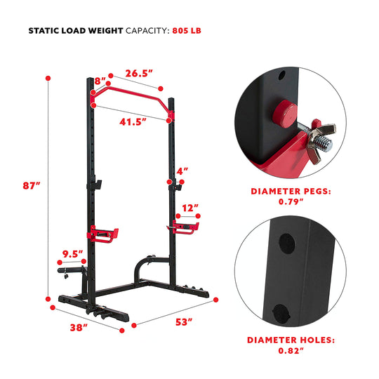 Sunny Health &amp; Fitness Multifunctional All in One Pully Cable Home Gym – Complete Functional Trainer Compact Workout System SF-HG92401 - Dreamchaser Headquarters