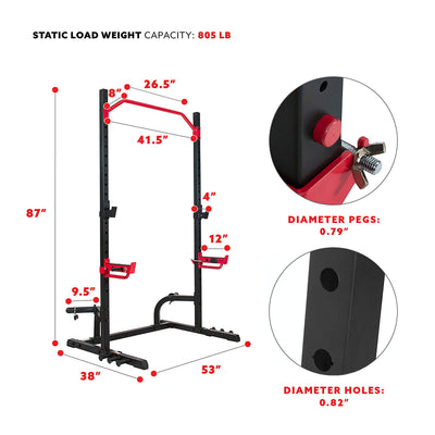 Sunny Health & Fitness Multifunctional All in One Pully Cable Home Gym – Complete Functional Trainer Compact Workout System SF-HG92401 - Dreamchaser Headquarters