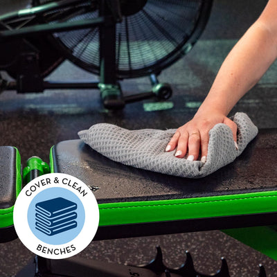 S&T INC. Microfiber Gym Towels are gentle on skin and perfect for moisture-wicking.