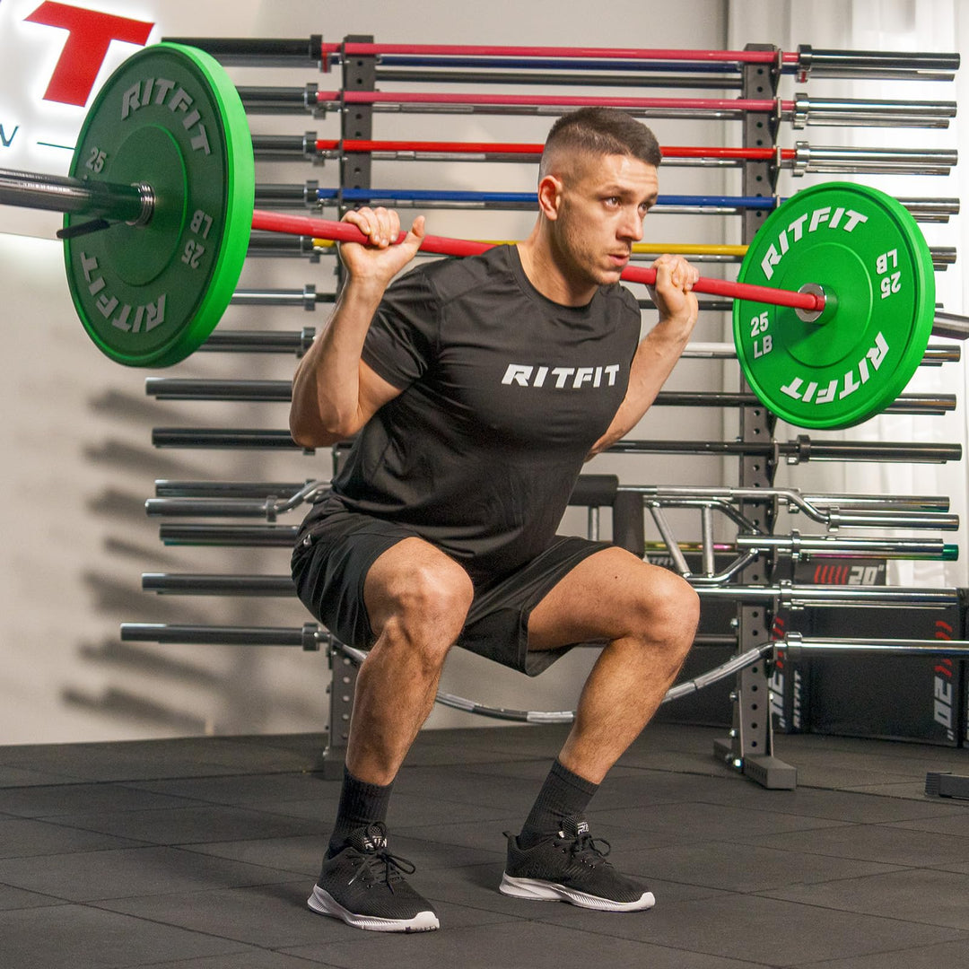 Olympic Weight Bar for Home Gym Strength Training | DreamChaserHQ