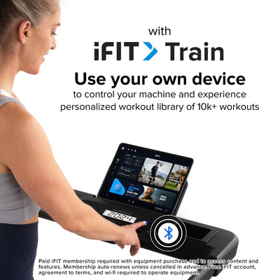 NordicTrack T 6.5 S; Treadmill for Running and Walking with 5” Display and SpaceSaver Design - Dreamchaser Headquarters