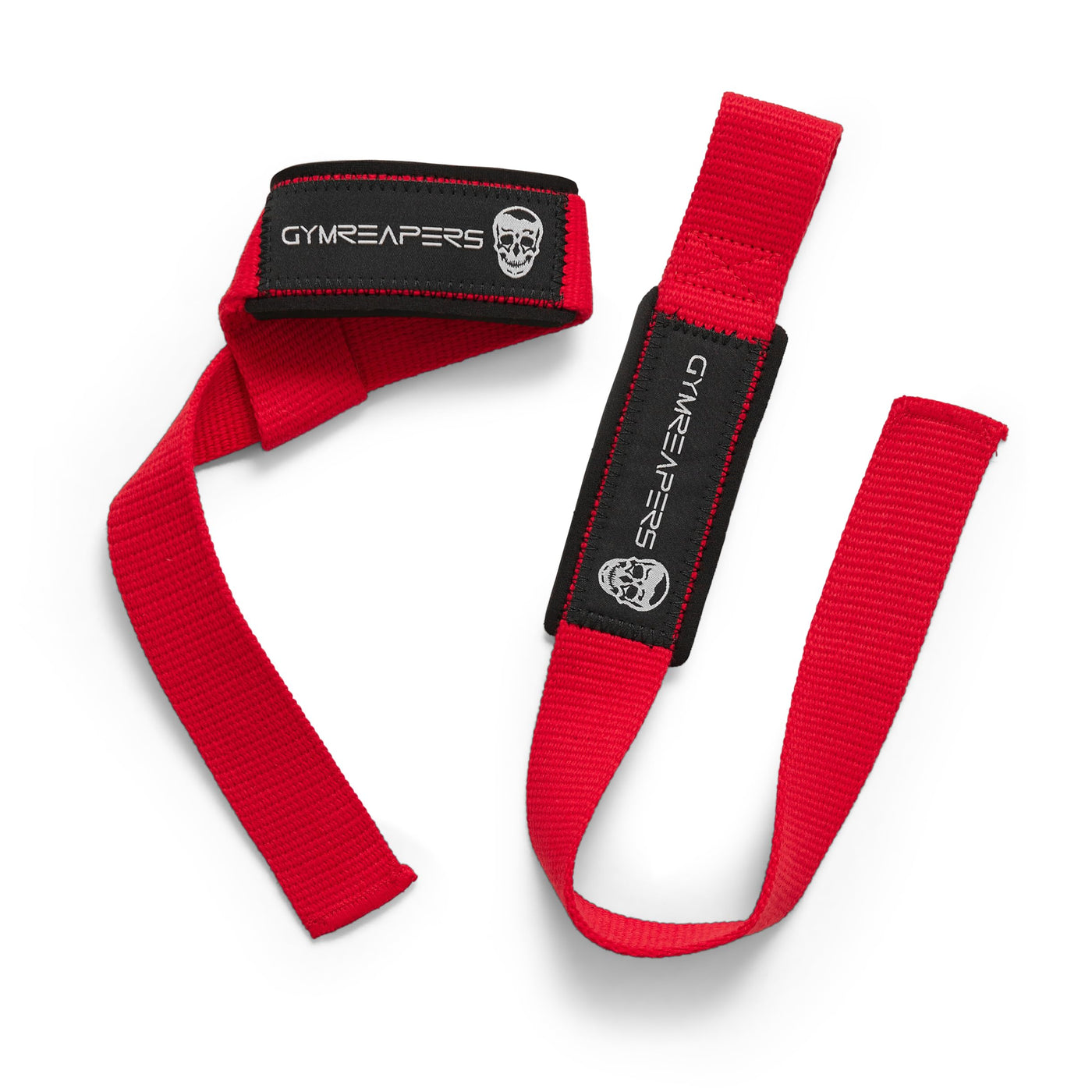 Close-up of the adjustable feature of Gymreapers weightlifting wrist straps for a secure fit during workouts.