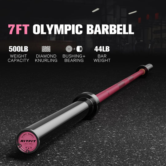 Olympic Weight Bar for Home Gym Strength Training | DreamChaserHQ