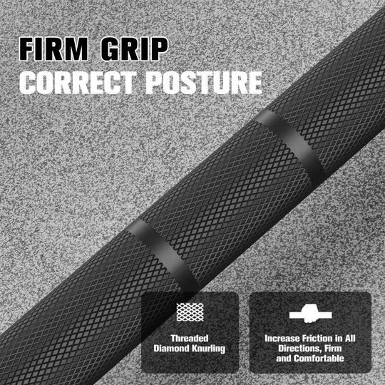 Olympic Weight Bar for Home Gym Strength Training | DreamChaserHQ