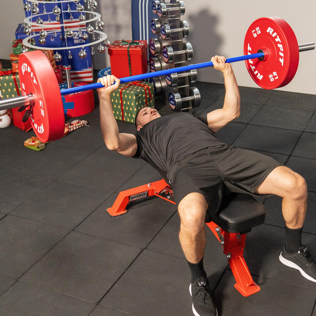 Olympic Weight Bar for Home Gym Strength Training | DreamChaserHQ