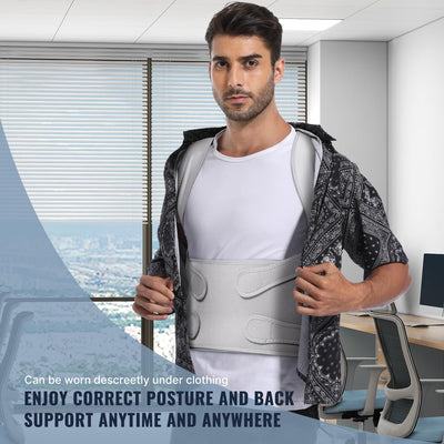Detailed look at the Fit Geno posture corrector for back pain, showcasing its advanced design.