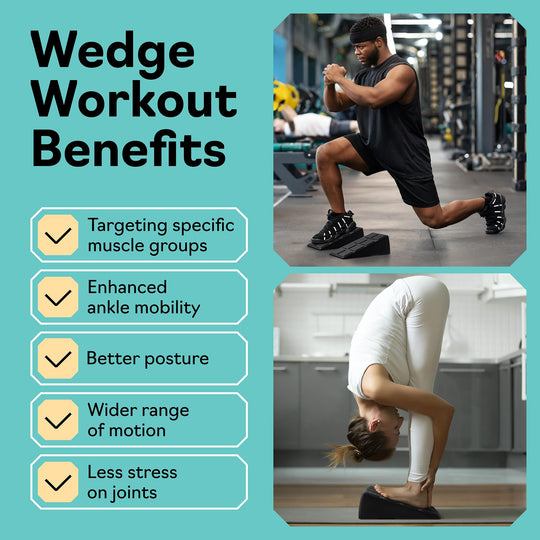 Squat Wedge Set for Improved Mobility &amp; Deeper Squats | DreamChaserHQ