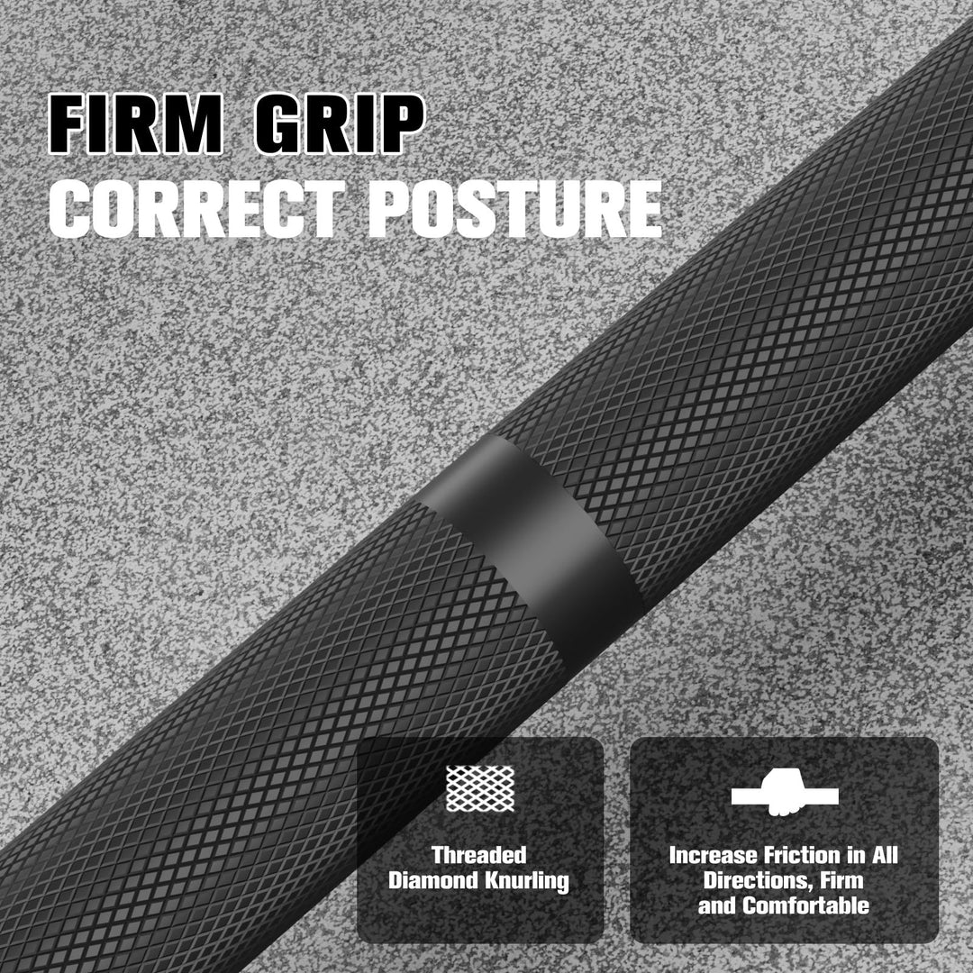 Olympic Weight Bar for Home Gym Strength Training | DreamChaserHQ