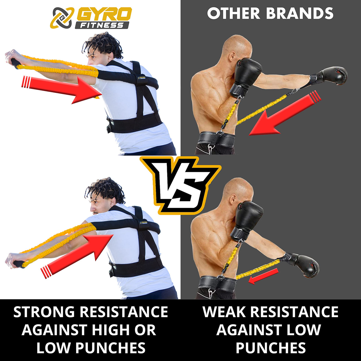 Shadow Boxer Pro | Boxing Resistance Bands Set for shadow boxing - Dreamchaser Headquarters