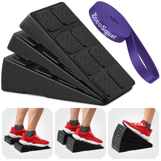 Squat Wedge Set for Improved Mobility &amp; Deeper Squats | DreamChaserHQ