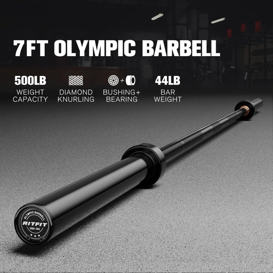 Olympic Weight Bar for Home Gym Strength Training | DreamChaserHQ