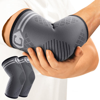 Color options available for CAMBIVO elbow brace for tendonitis, making it stylish for users.