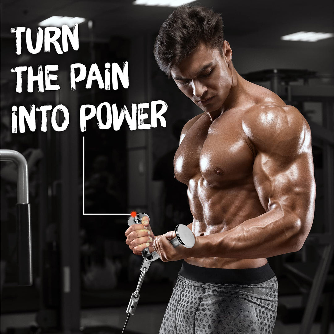 Cable Machine Attachment Set for Upper Body Strength Training | DreamChaserHQ