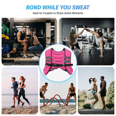 Final showcase of ZELUS Weighted Vest - Celebrating the overall benefits of the weighted workout vest for fitness.