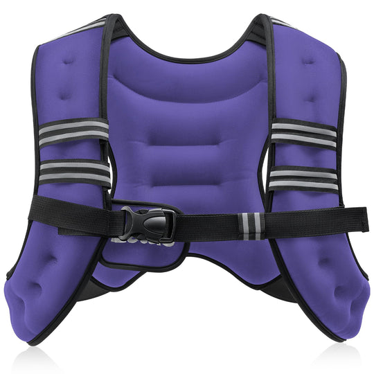 User showcasing ZELUS Weighted Vest - Strength training with the weighted workout vest for enhanced results.