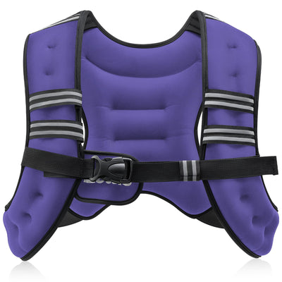User showcasing ZELUS Weighted Vest - Strength training with the weighted workout vest for enhanced results.