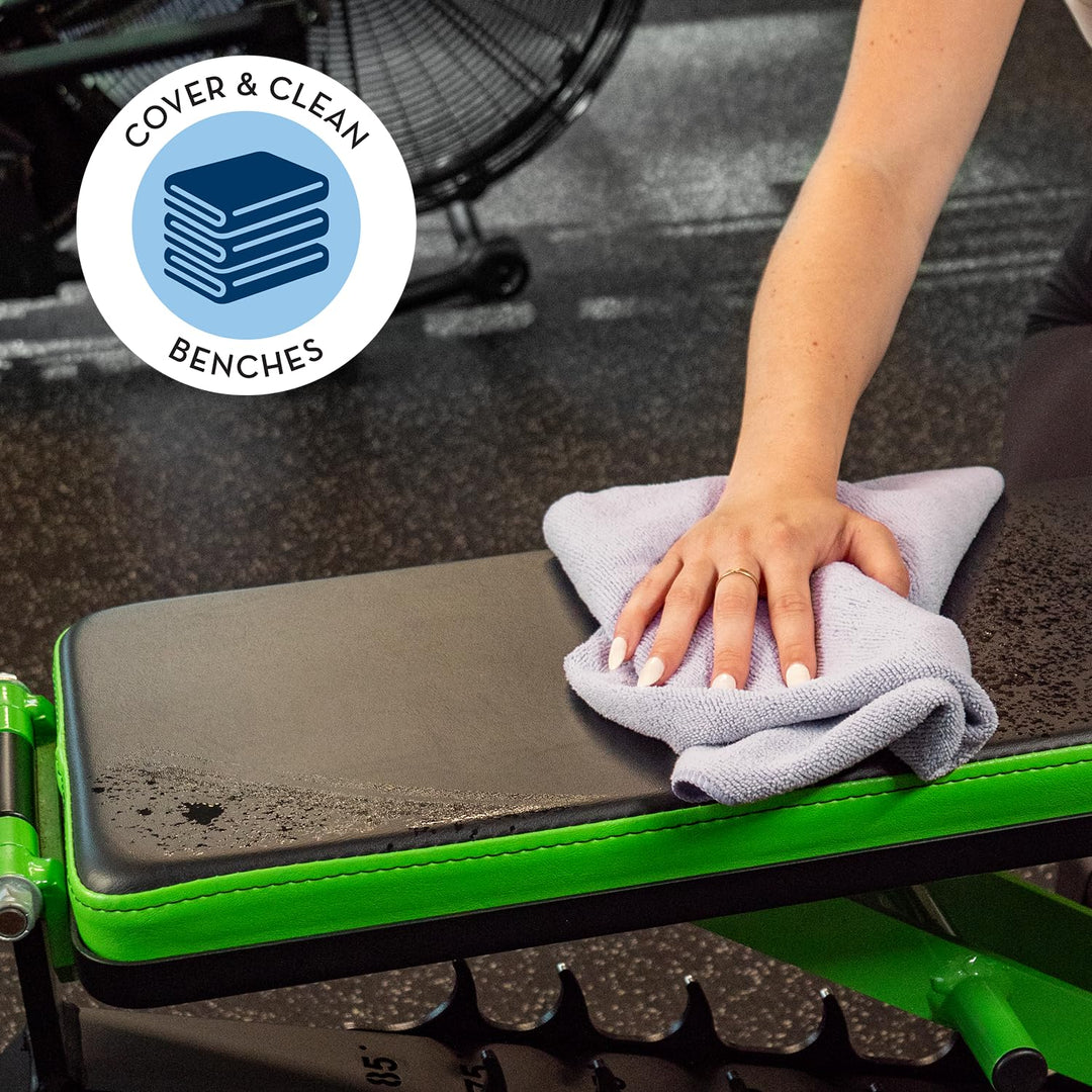 S&amp;T INC. Microfiber Gym Towels – 6 Pack of Soft, Quick-Dry Yoga Towels (16" x 27") for Workouts! - Dreamchaser Headquarters