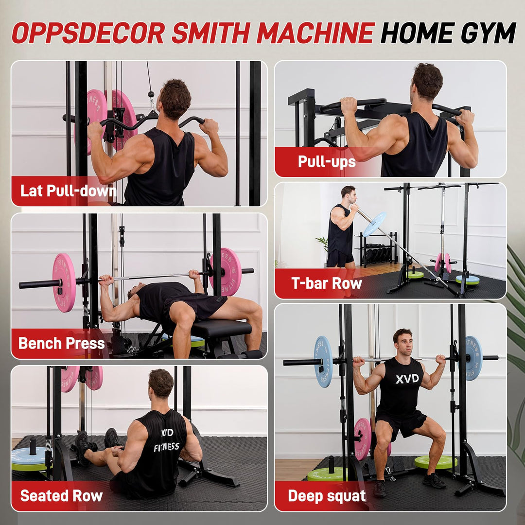 Smith Machine &amp; Power Cage for Full Body Strength Training | DreamChaserHQ