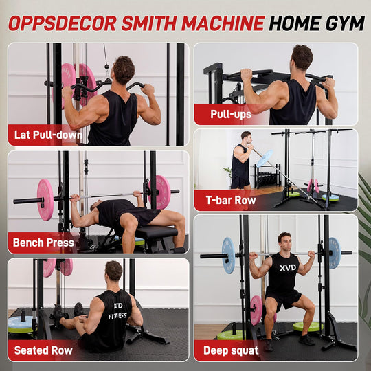 Smith Machine &amp; Power Cage for Full Body Strength Training | DreamChaserHQ