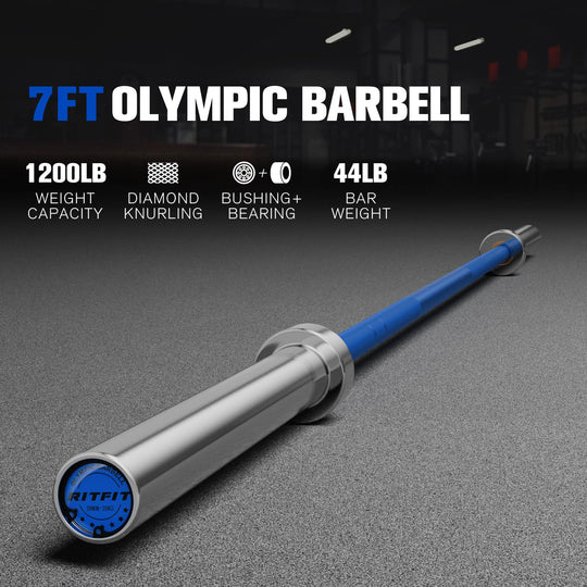 Olympic Weight Bar for Home Gym Strength Training | DreamChaserHQ