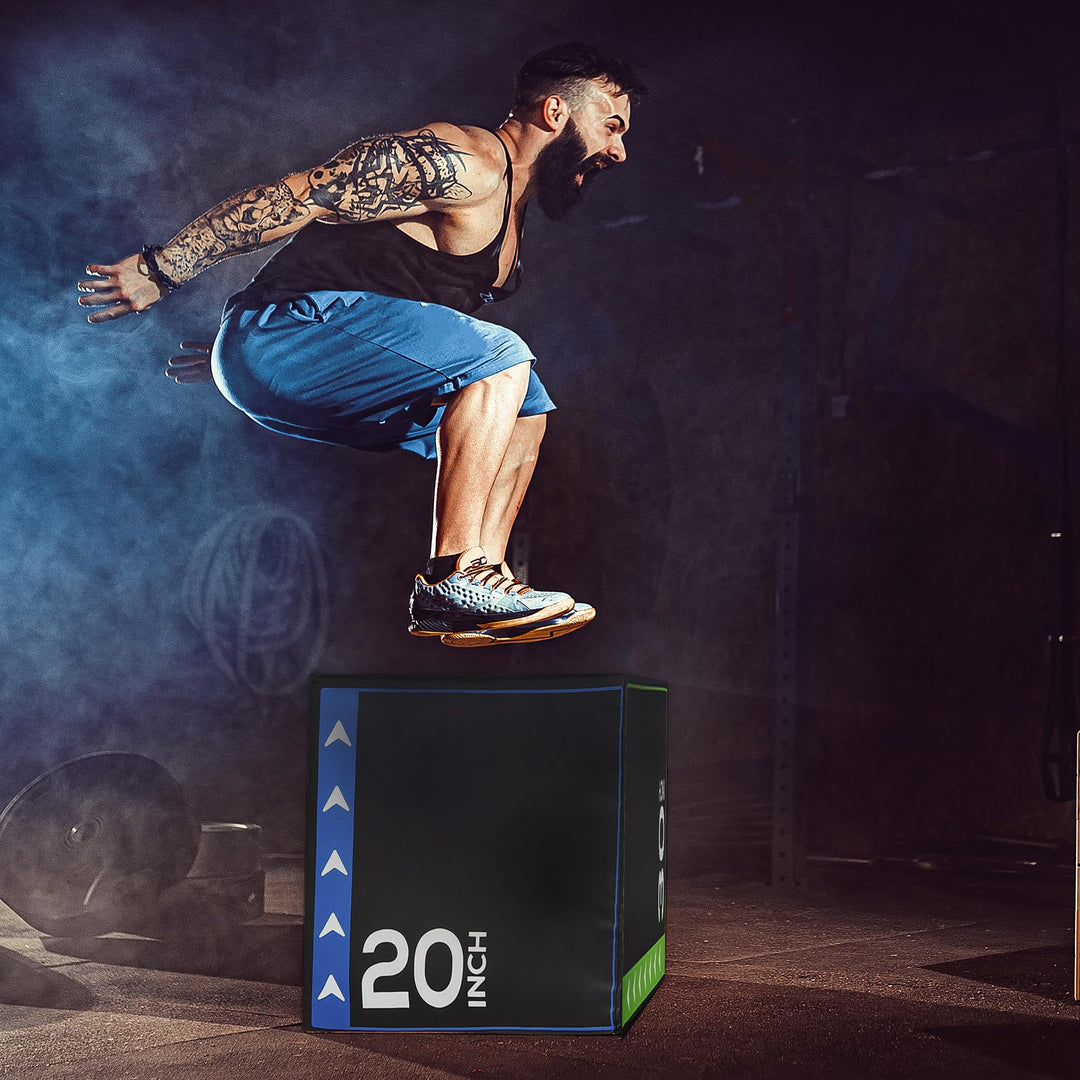 Plyometric Jump Box for Strength, Power &amp; Agility Training | DreamChaserHQ
