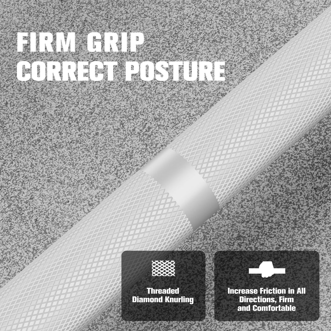Olympic Weight Bar for Home Gym Strength Training | DreamChaserHQ