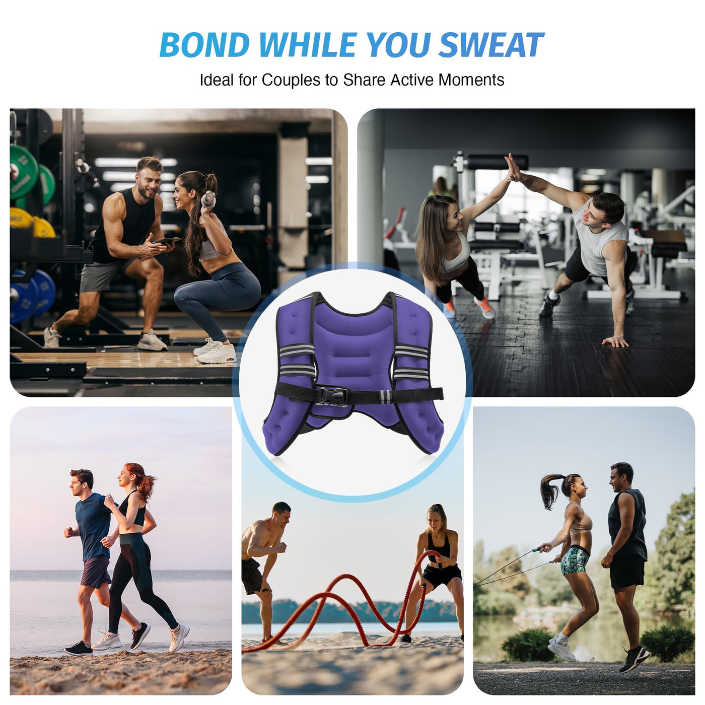 ZELUS Weighted Vest ergonomic design - Comfort-focused design of the weighted workout vest for long workouts.