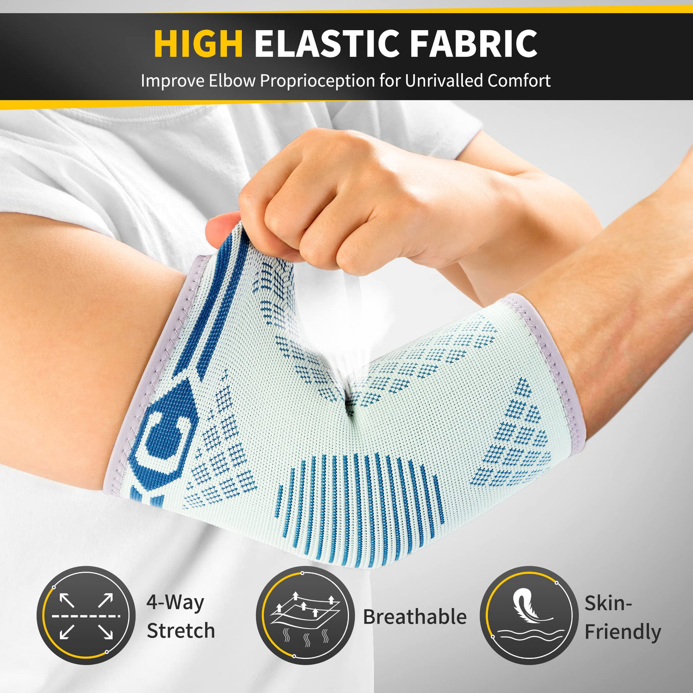 CAMBIVO 2 Pack Tennis Elbow Brace for Men & Women - Dreamchaser Headquarters