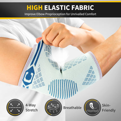 CAMBIVO 2 Pack Tennis Elbow Brace for Men & Women - Dreamchaser Headquarters